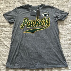 NWT Packers dri fit tee glitter logo